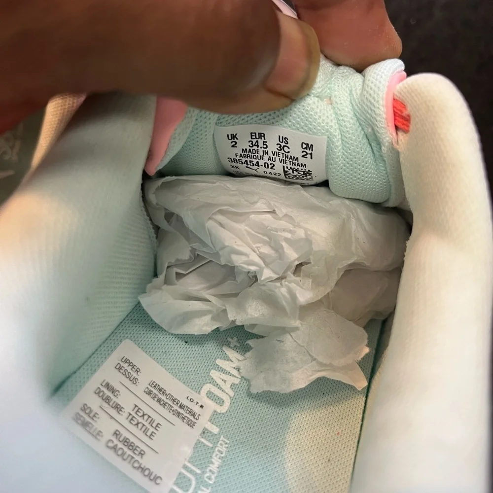 Sz 3c puma lows kids